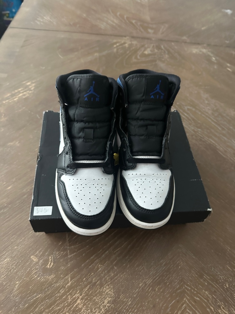 Air jordan 1 racer blue size 6y